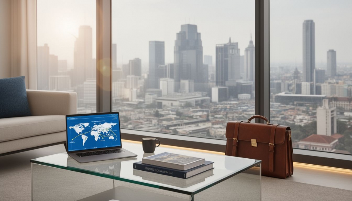 Professional coordinating business travel for a Kenyan executive.