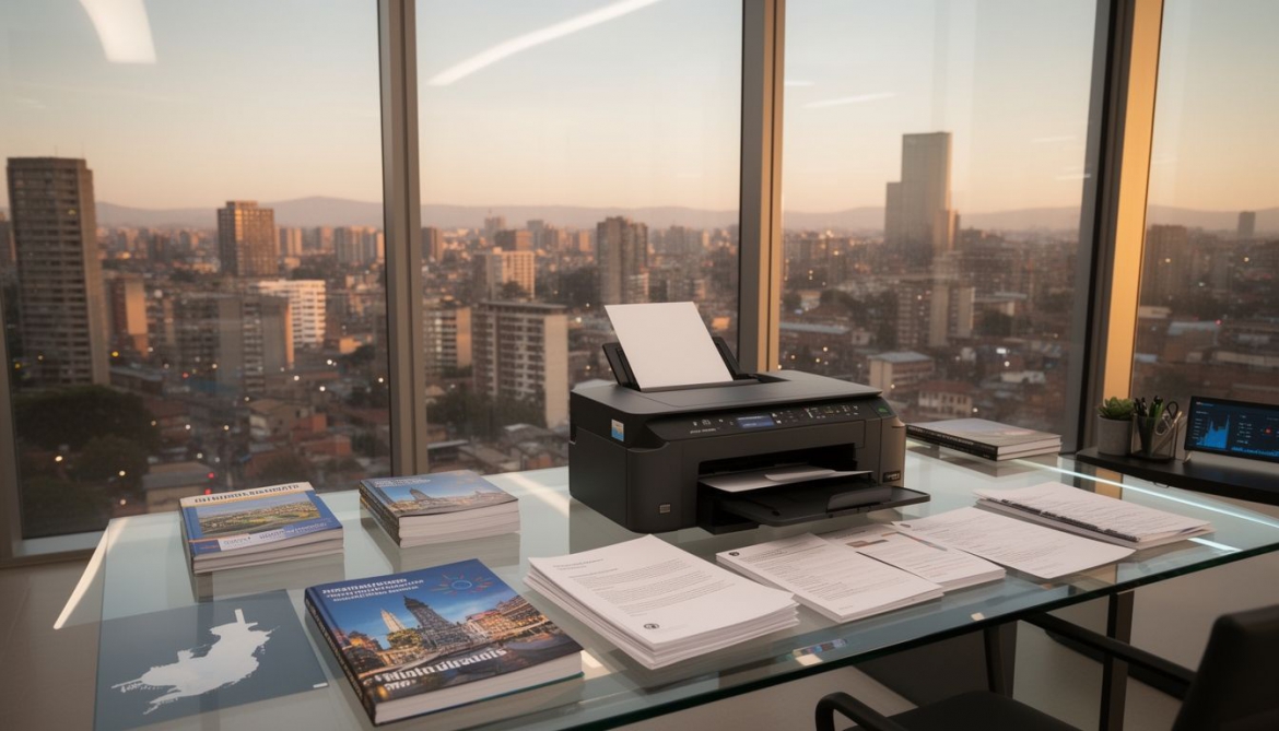 Professional scanning of documents for secure archiving by Work & Travel Agency Kenya in Kenya.