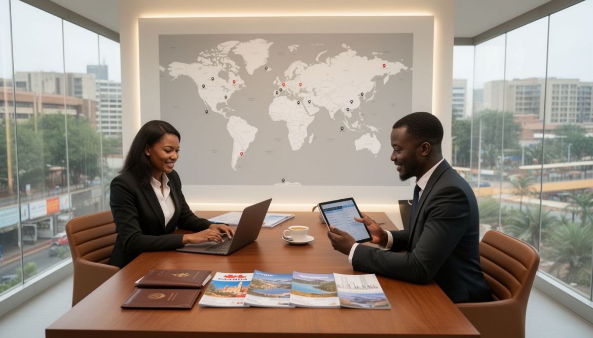 International flight bookings with Work & Travel Agency Kenya Travel Agency in Kenya