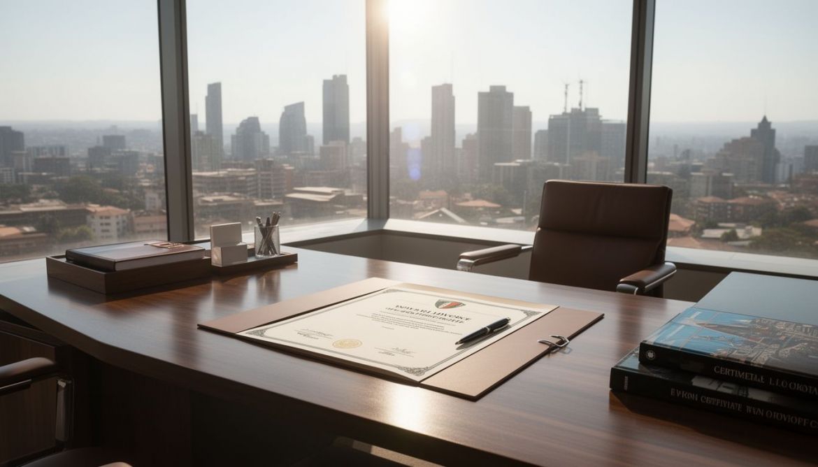 Official Kenya Divorce Certificate being processed by Work & Travel Agency Kenya