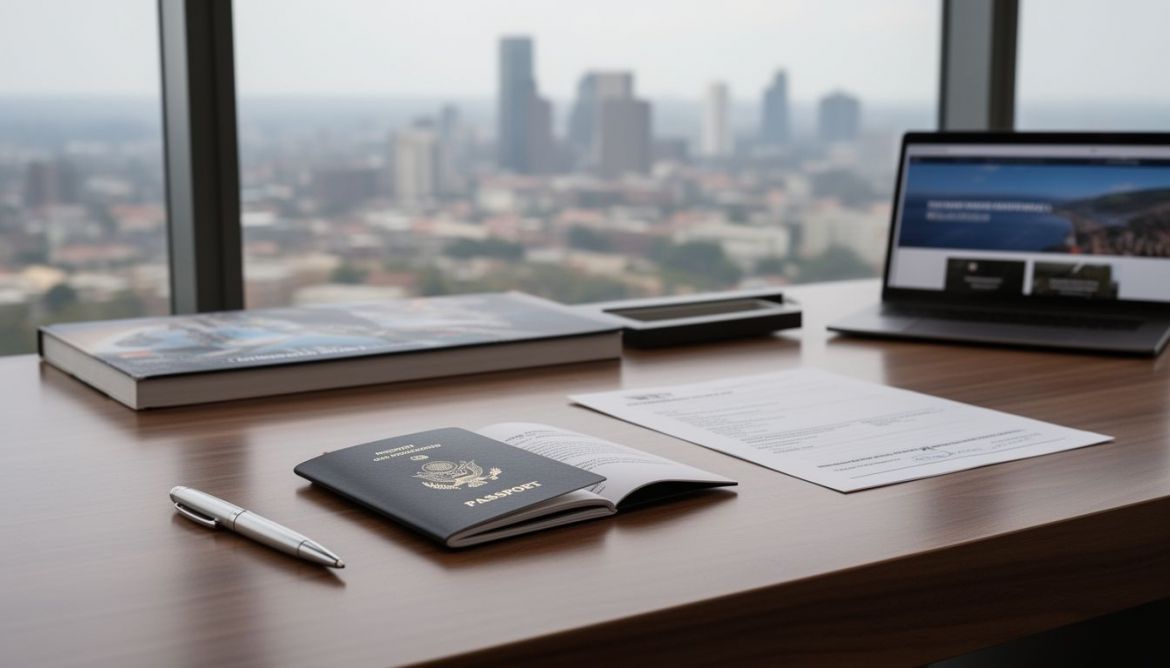 Work & Travel Agency Kenya expert assisting client with lost passport replacement documents in Kenya