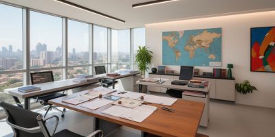Kenyan professional looking at job opportunities abroad with Work & Travel Agency Kenya